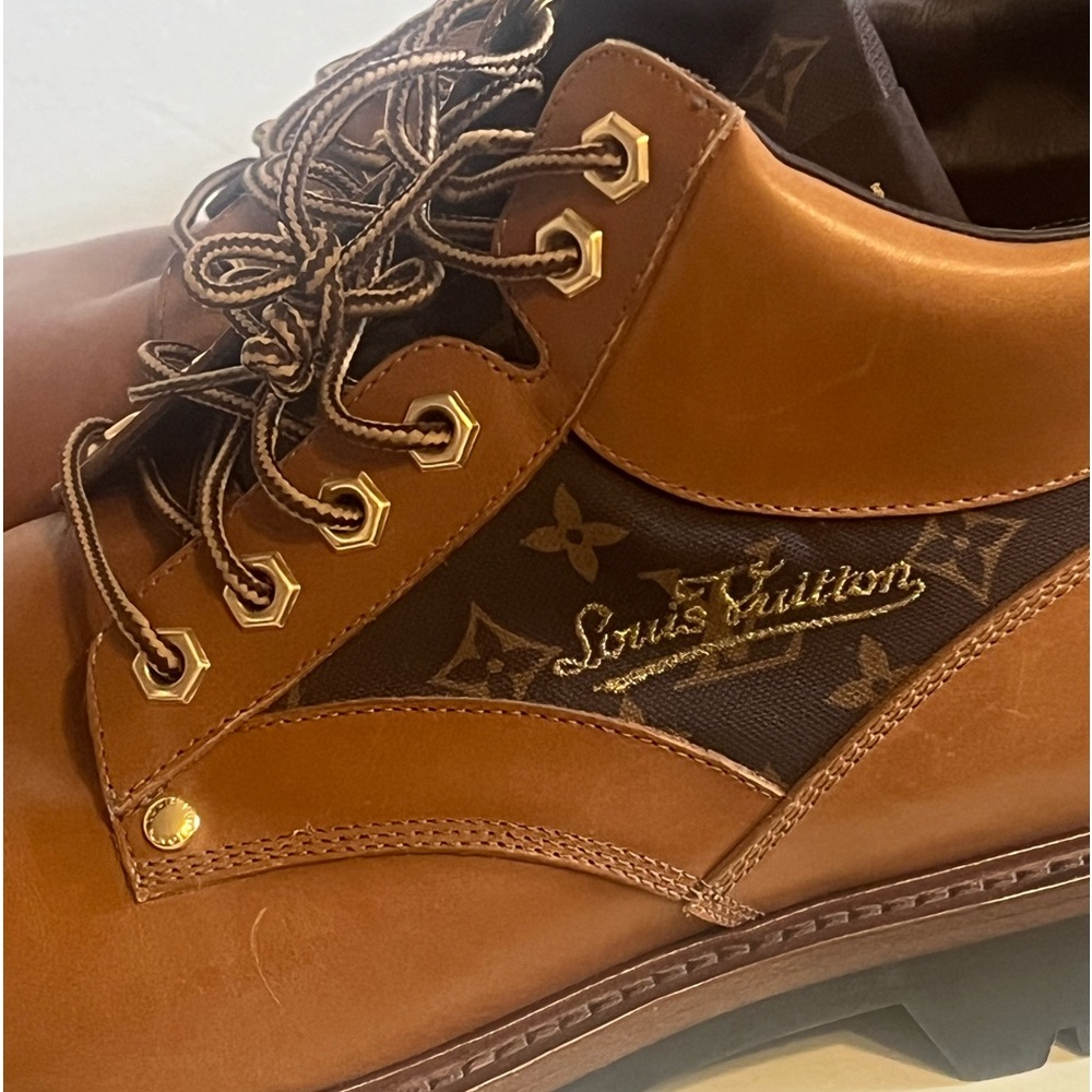 Authentic Louis Vuitton Oberkampf Calfskin Boots